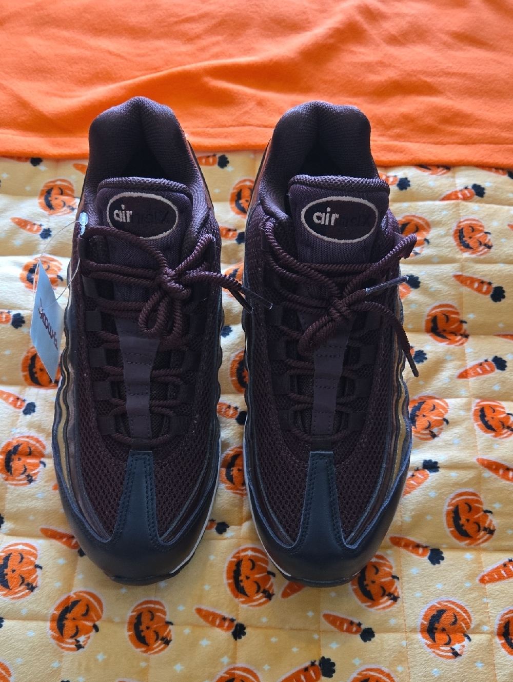 Men's Air Max Style Athletic Sneakers - Dark Purple